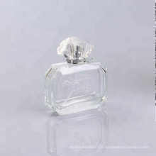 nouvelle bouteille en verre de forme carrée parfum 100ml